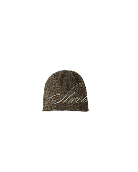Leopard Print Beanie